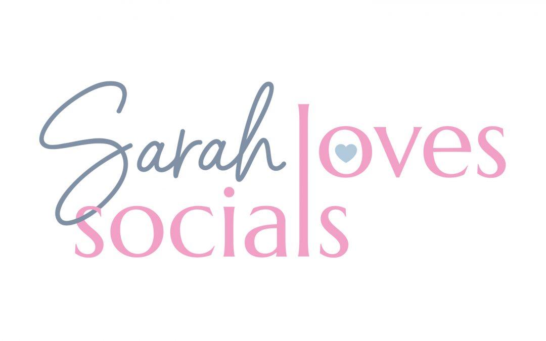 Sarah Loves Socials logo design