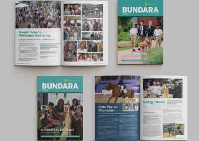 Central Coast Grammar School – Bundara Magazine design